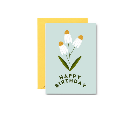 Happy Birthday Daisy Greeting Card