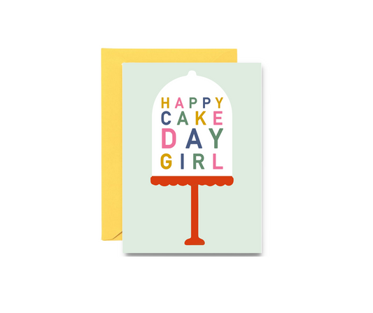 Happy Birthday Happy Cake Day! Greeting Card