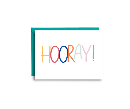 Hooray! Greeting Card