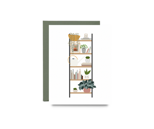 House Plants Boho II Greeting Card