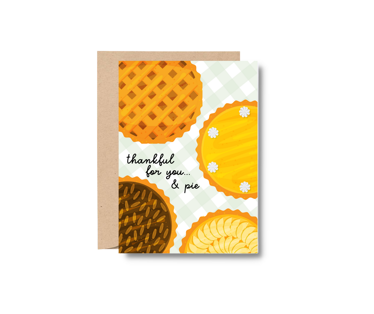 Thankful for Pie Greeting Card