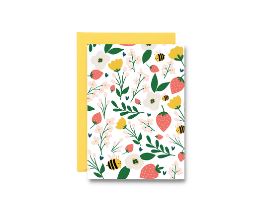 Strawberry Fields Greeting Card
