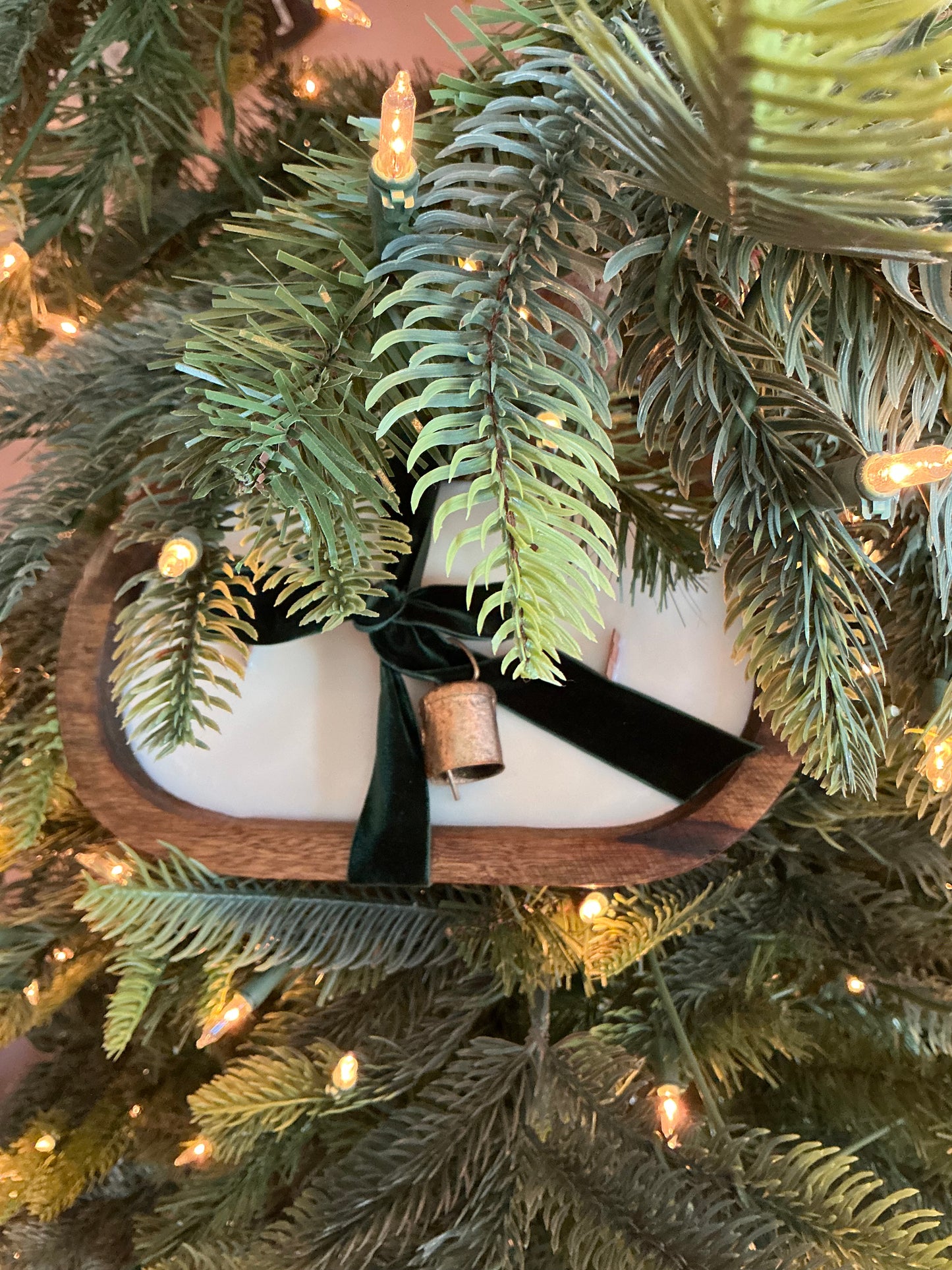 Limited Edition - Fraser Fir - Hand Poured Wood Bowl Candles