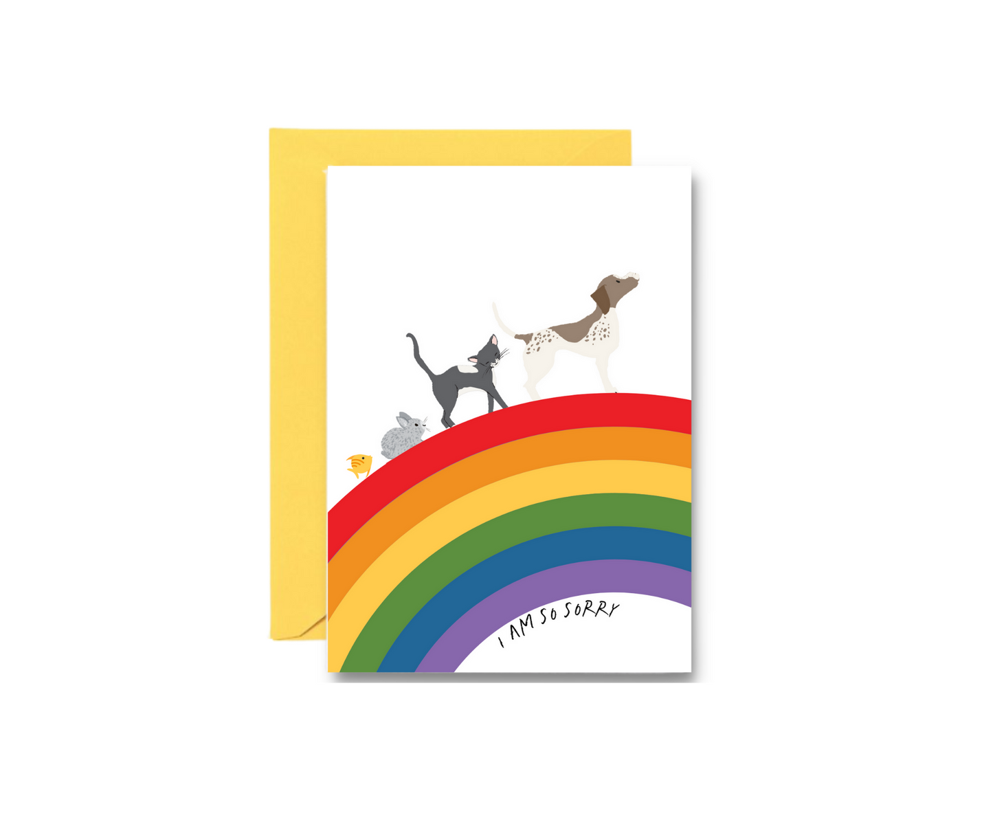 Rainbow Bridge Greeting Card