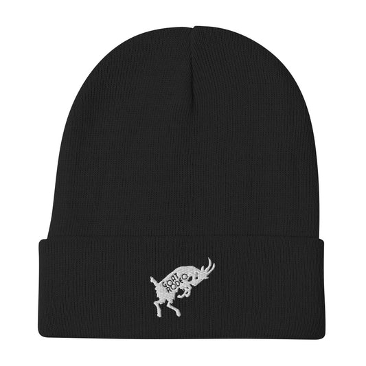 Goat Rodeo Embroidered Beanie