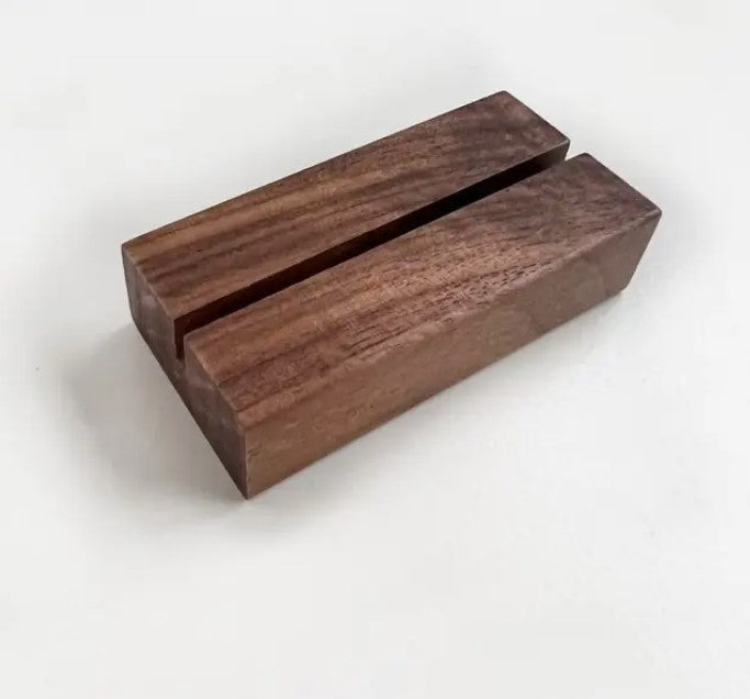 Wood Card Holder